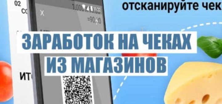 Заработок на чеках из магазинов