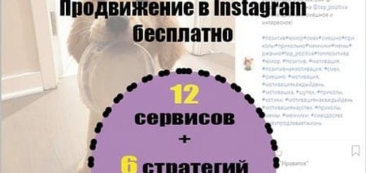 продвижение инстаграм бесплатно