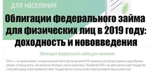 облигации федерального займа для физических лиц в 2019 году доходность