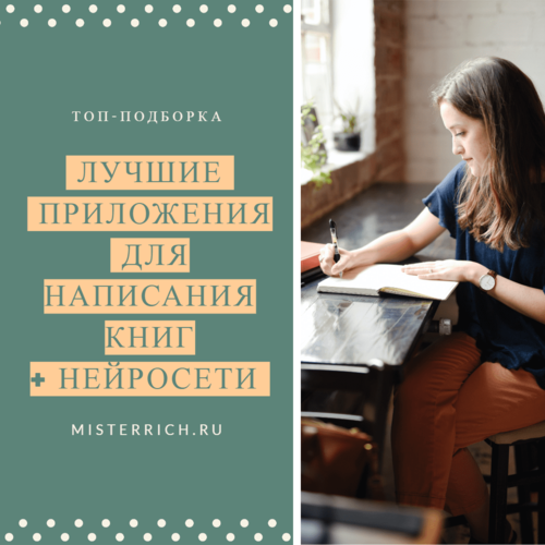 Приложения для написания книги (2024): для смартфонов и ПК, нейросети ...